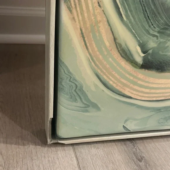 Abstract Swirl Canvas Art - Picture 2 of 2